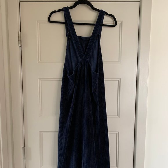 Madewell Texture & Thread Velour Corduroy Overalls - Picture 6 of 6